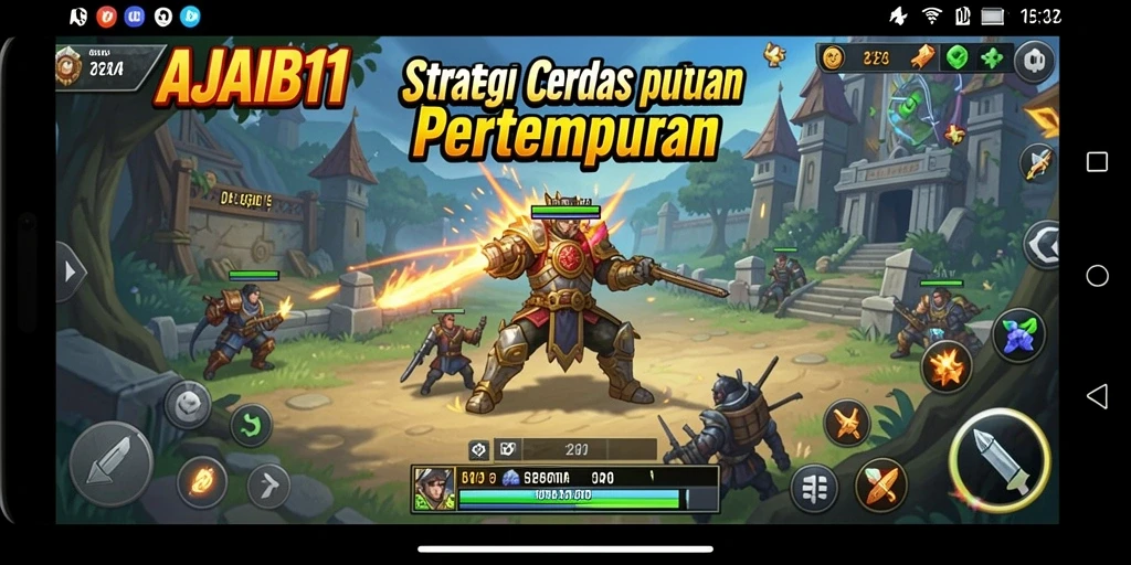 Tampilan gameplay AJAIB11 yang menarik dan penuh strategi.