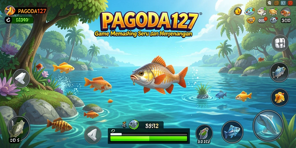 Screenshot <strong>PAGODA127</strong> yang menampilkan aksi memancing yang mendebarkan.
