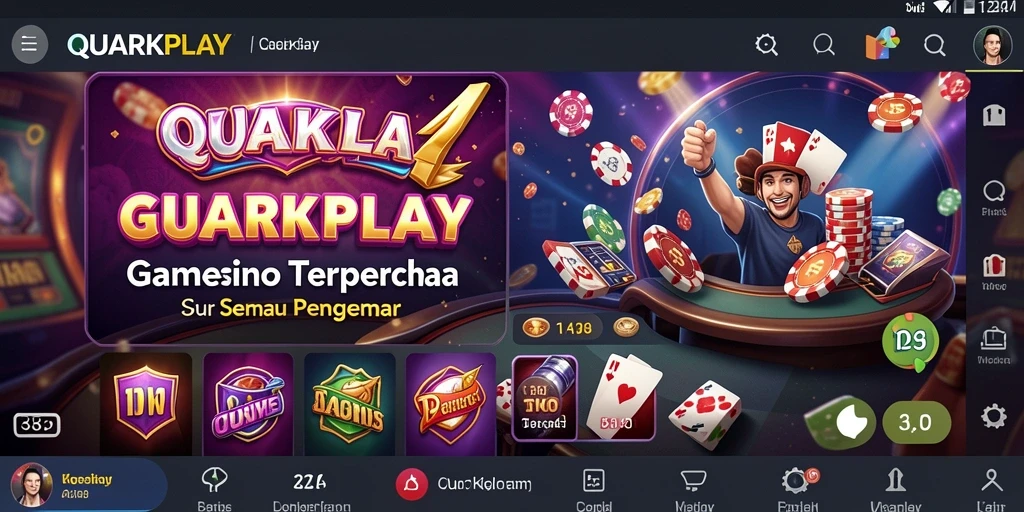 Tampilan menarik dari gameplay Kasino di QUARKPLAY.