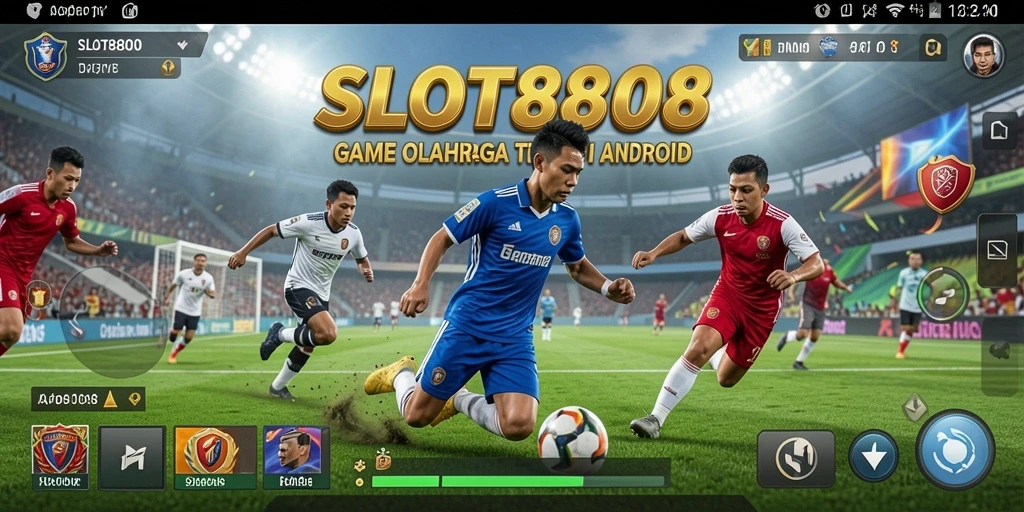 Tampilan gameplay olahraga SLOT8808 yang mendebarkan.